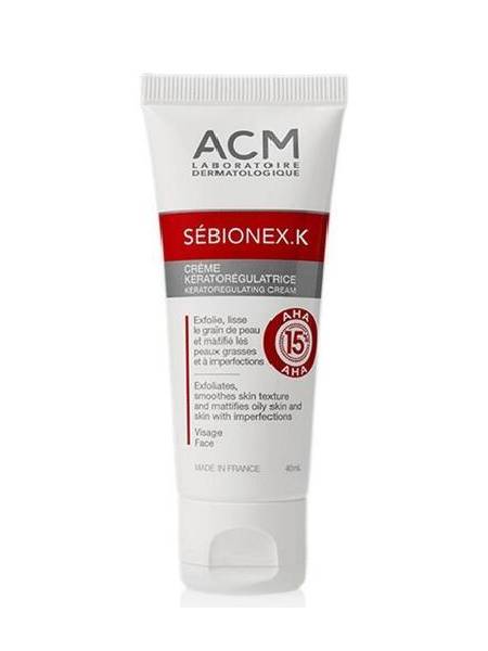 ACM Sebionex .k cream<br>کرێمی شێدار کەرەوەی پێست